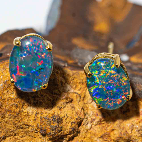 Opal Earrings