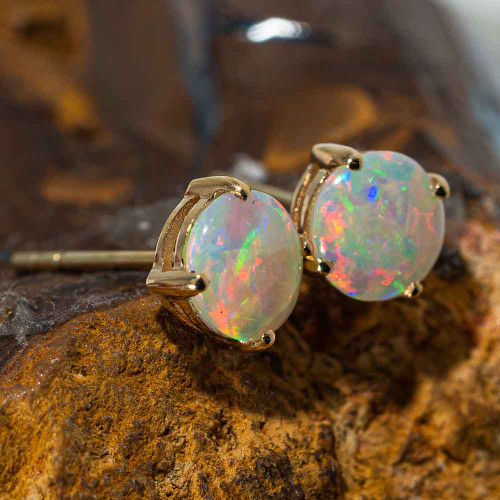 Opal Earrings