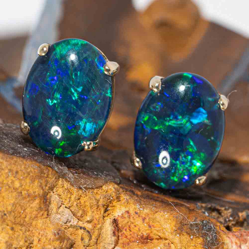 Opal Earrings