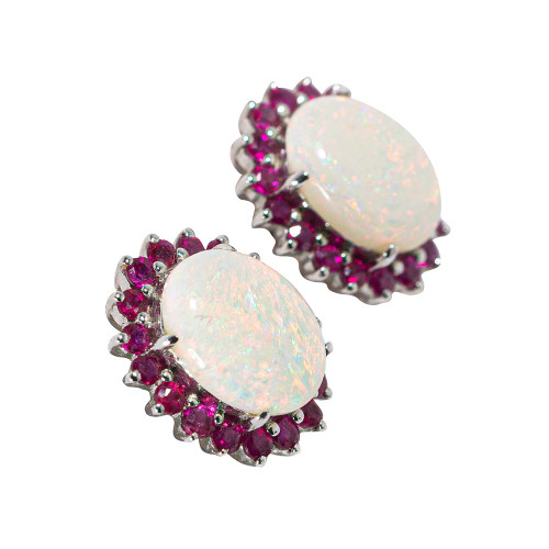 Opal Earrings