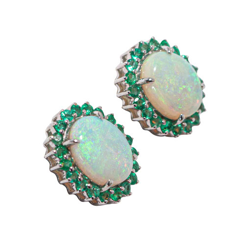 Opal Earrings