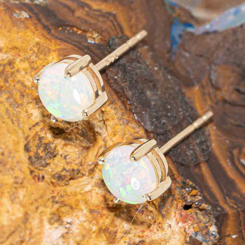 Opal Earrings