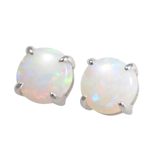 *IMMACULATE 14KT GOLD AUSTRALIAN OPAL EARRINGS