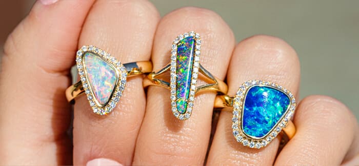 FINE OPAL JEWELLERY