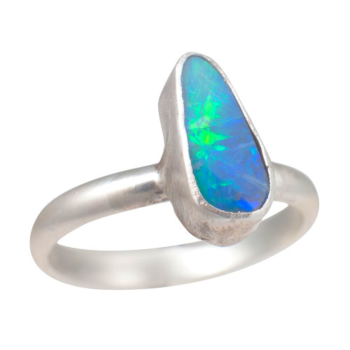 *GENERATIONAL STERLING SILVER AUSTRALIAN OPAL RING